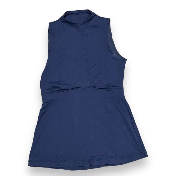 LULULEMON yoga sleeveless top navy blue size 6 - Picture 2 of 6